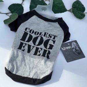 NWT 'COOLEST DOG EVER SHIRT' SMALL